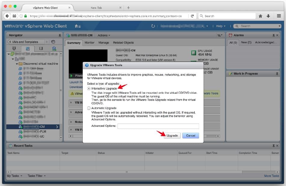 VMware vSphere Web Client